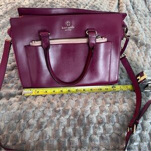 Kate Spade Magenta Satchel Bag